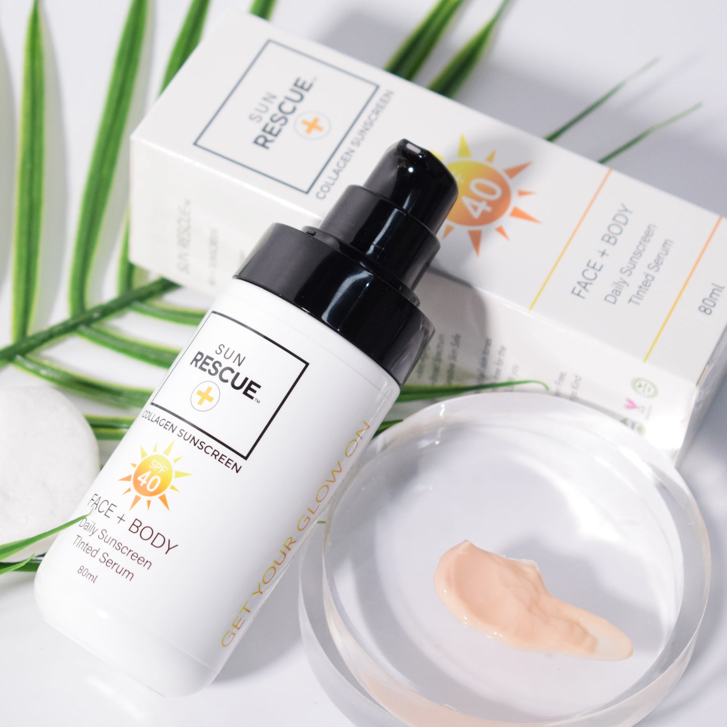 SUN RESCUE Tinted Collagen SPF 40